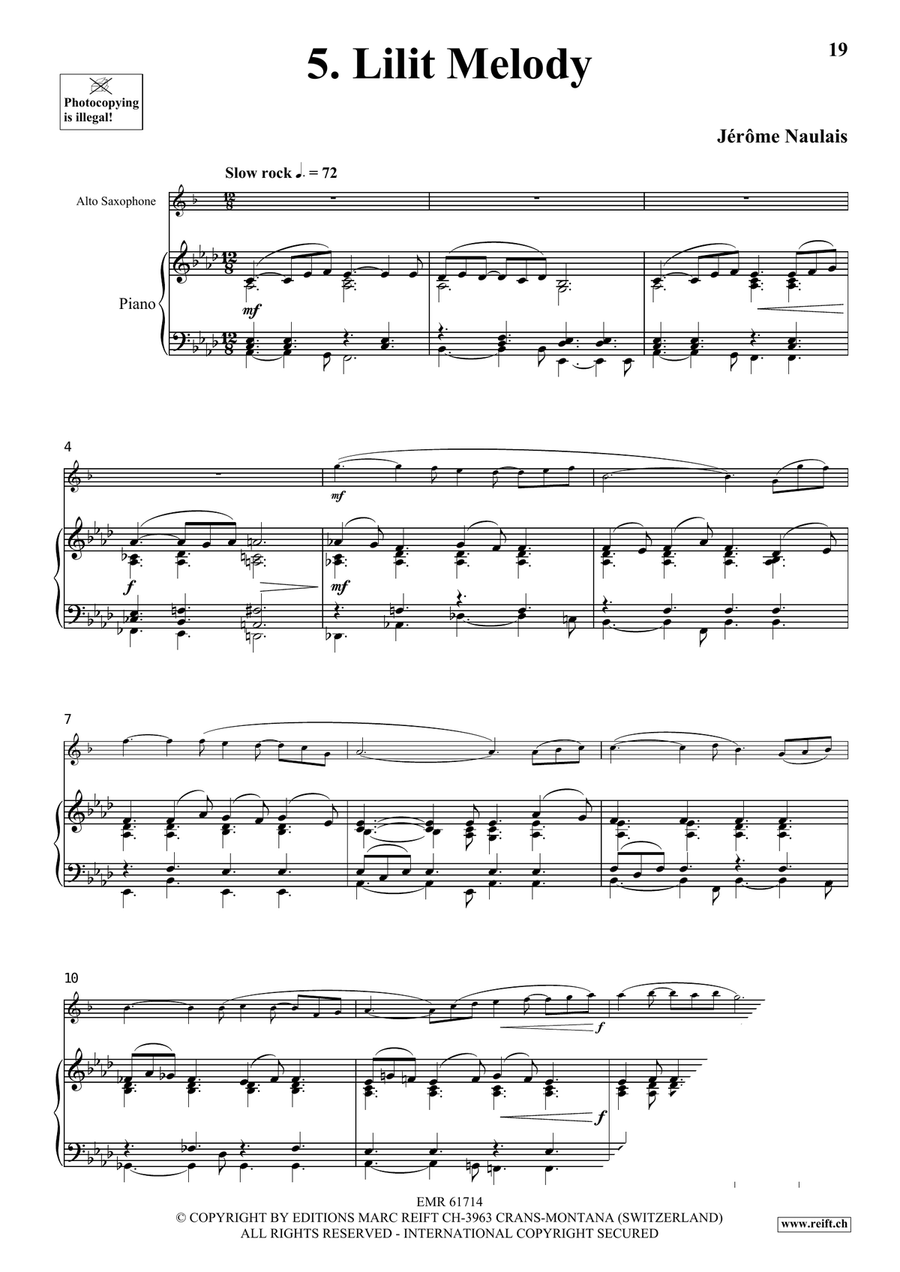 40 Solos for Fun Volume 1 Alto Saxophone scores gallery preview page 9