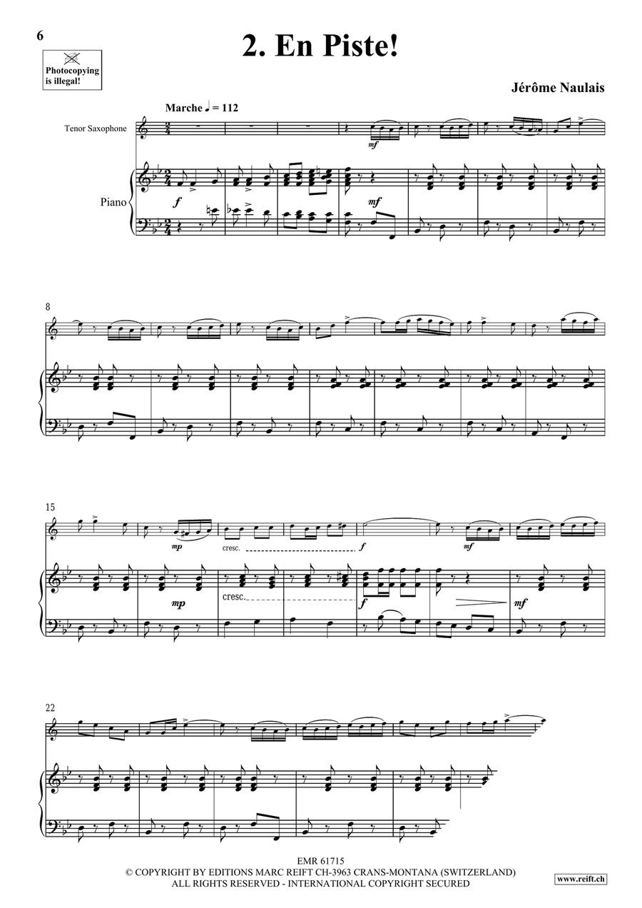 40 Solos for Fun Volume 1 Tenor Saxophone scores gallery preview page 6