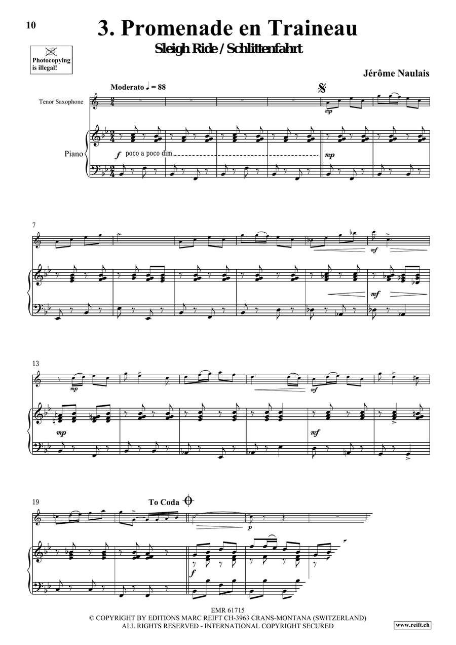 40 Solos for Fun Volume 1 Tenor Saxophone scores gallery preview page 7