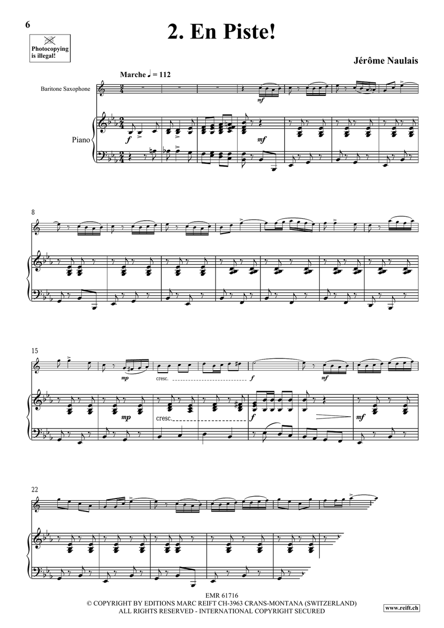 40 Solos for Fun Volume 1 Baritone Saxophone scores gallery preview page 6