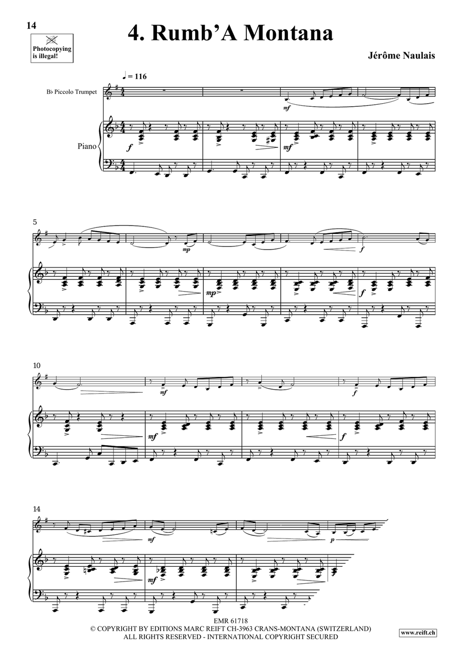 40 Solos for Fun Volume 1 Piccolo Trumpet scores gallery preview page 8