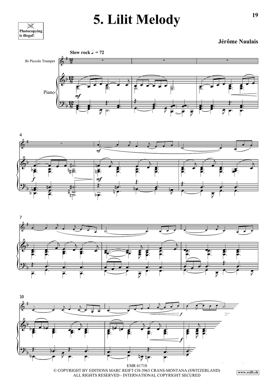 40 Solos for Fun Volume 1 Piccolo Trumpet scores gallery preview page 9