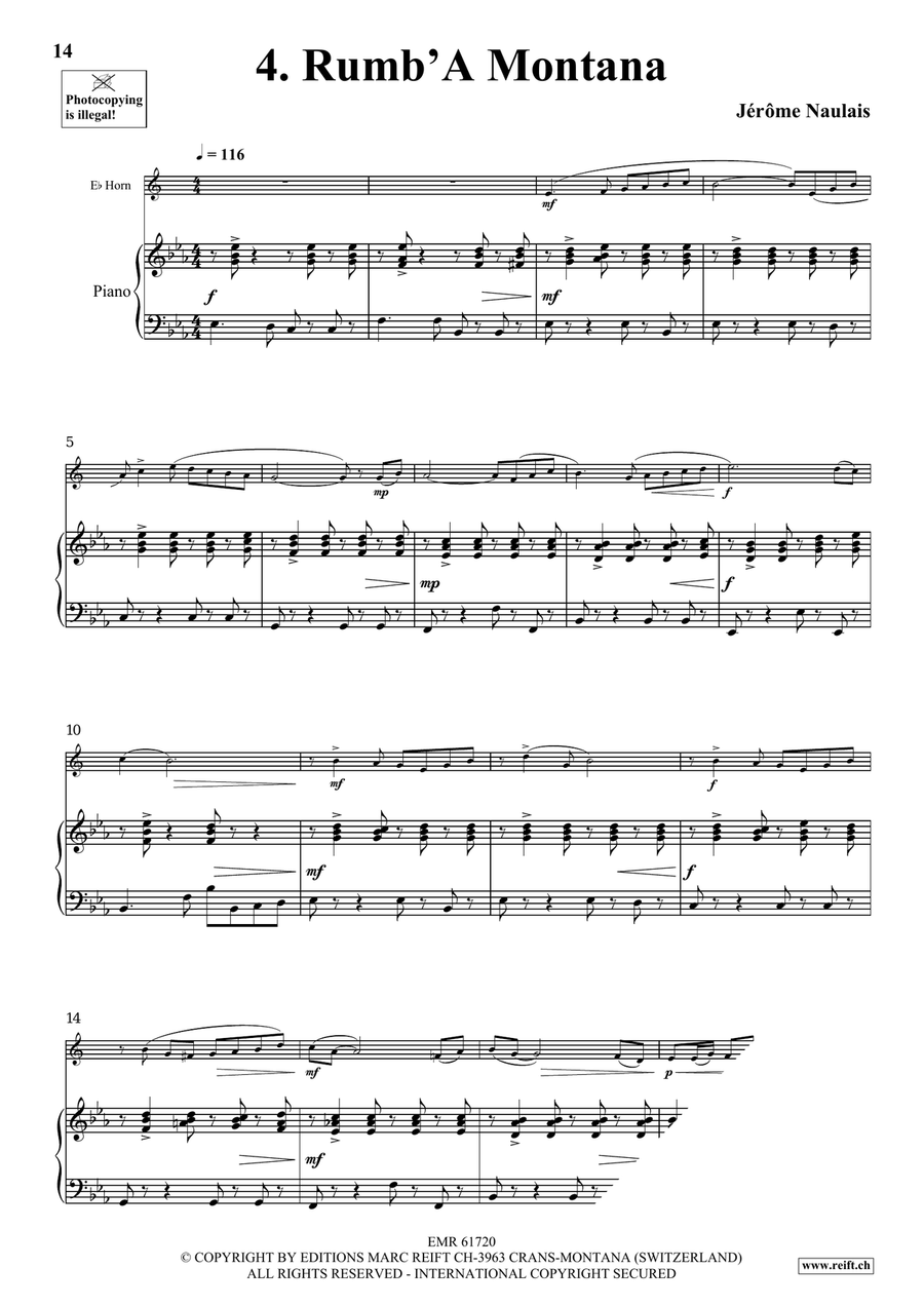 40 Solos for Fun Volume 1 Horn scores gallery preview page 8