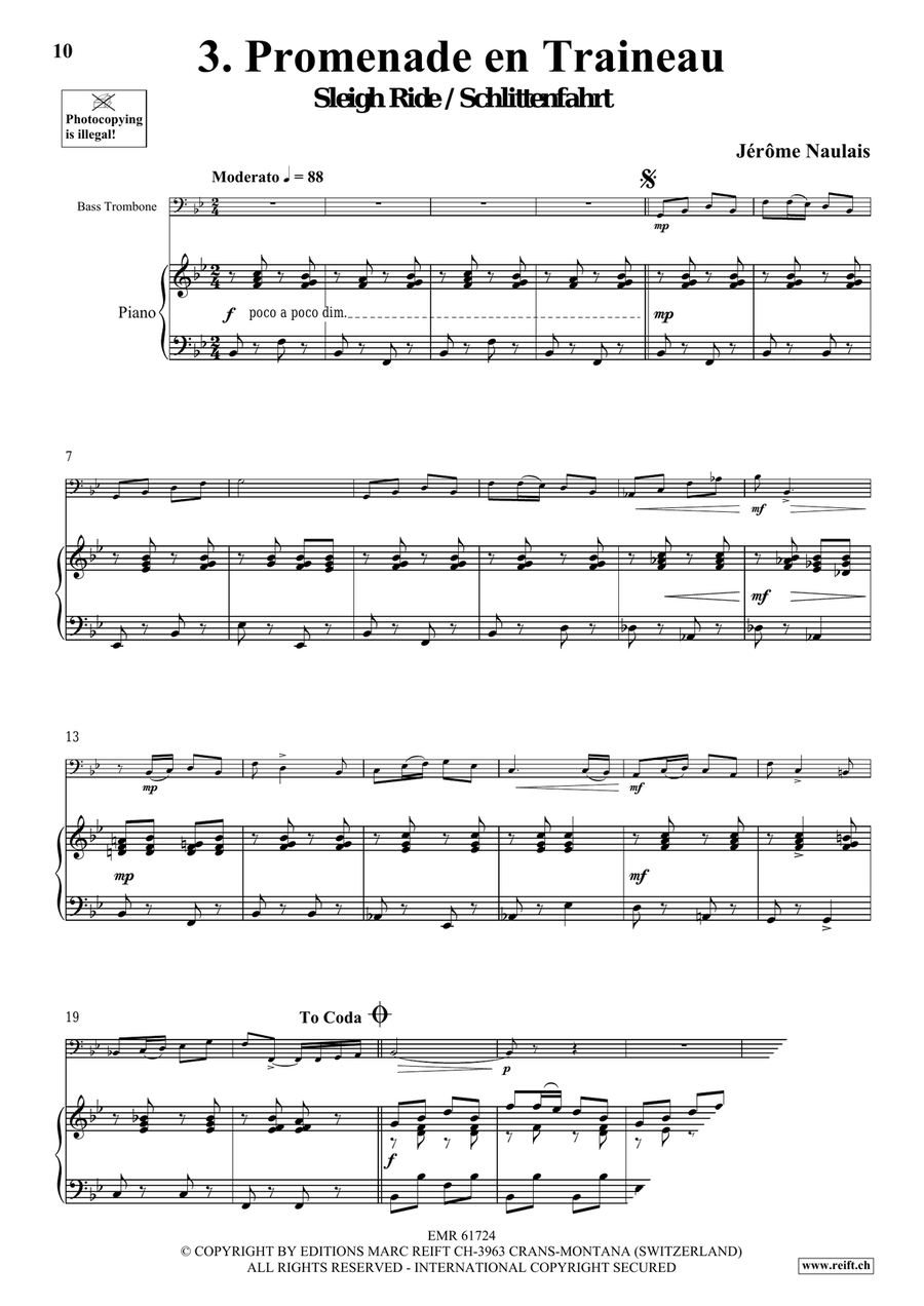 40 Solos for Fun Volume 1 Trombone scores gallery preview page 7