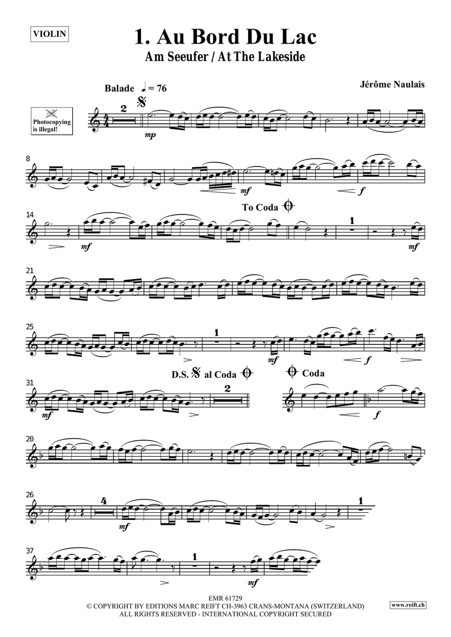 40 Solos for Fun Volume 1 Violin Solo scores gallery preview page 4