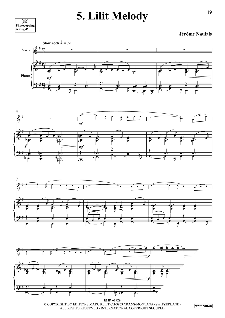 40 Solos for Fun Volume 1 Violin Solo scores gallery preview page 9