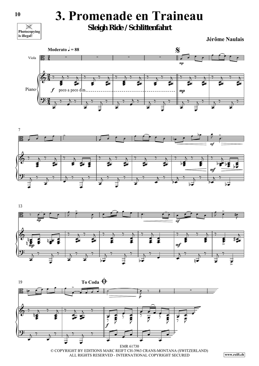 40 Solos for Fun Volume 1 by Jerome Naulais Viola - Sheet Music page 7