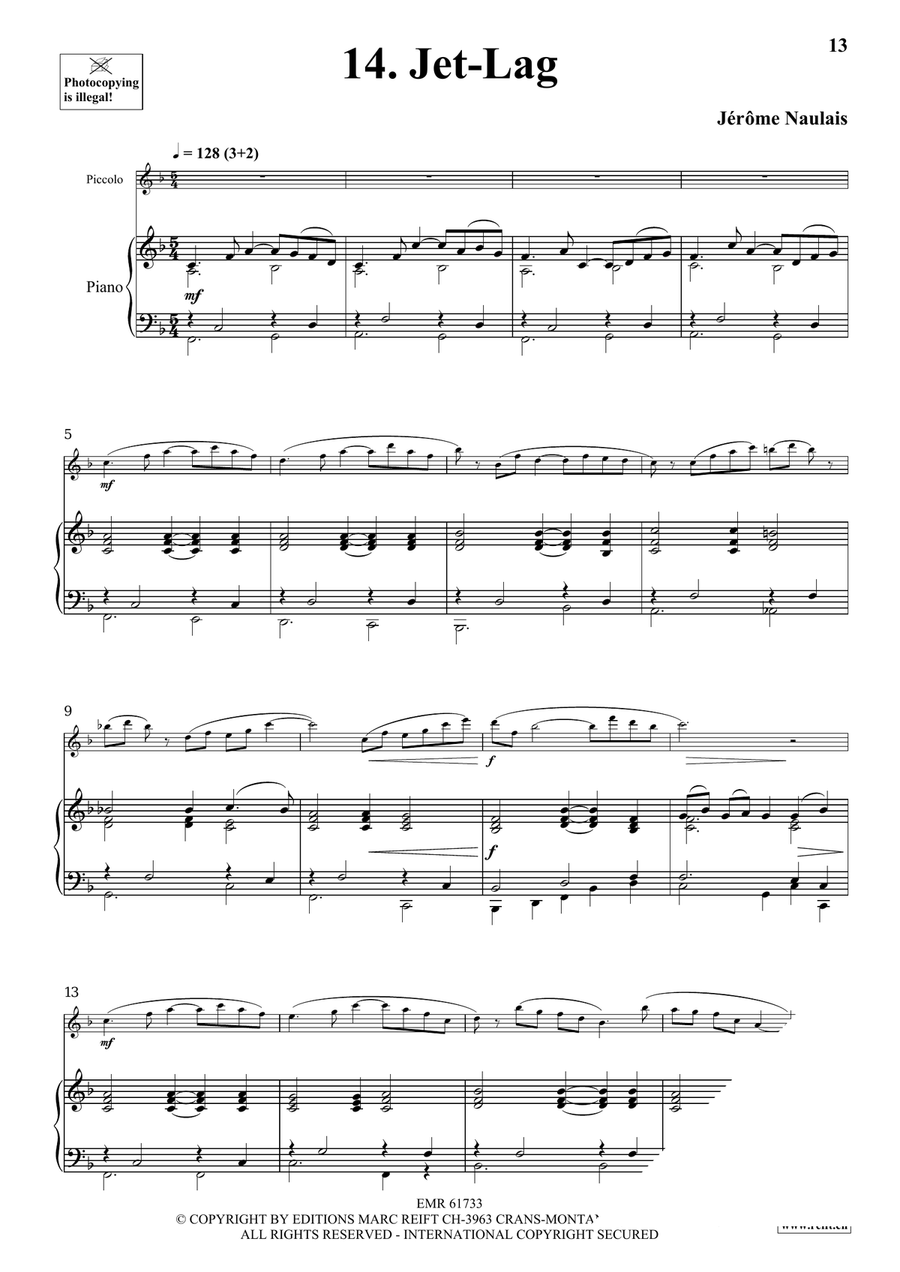 40 Solos for Fun Volume 2 Piccolo scores gallery preview page 8