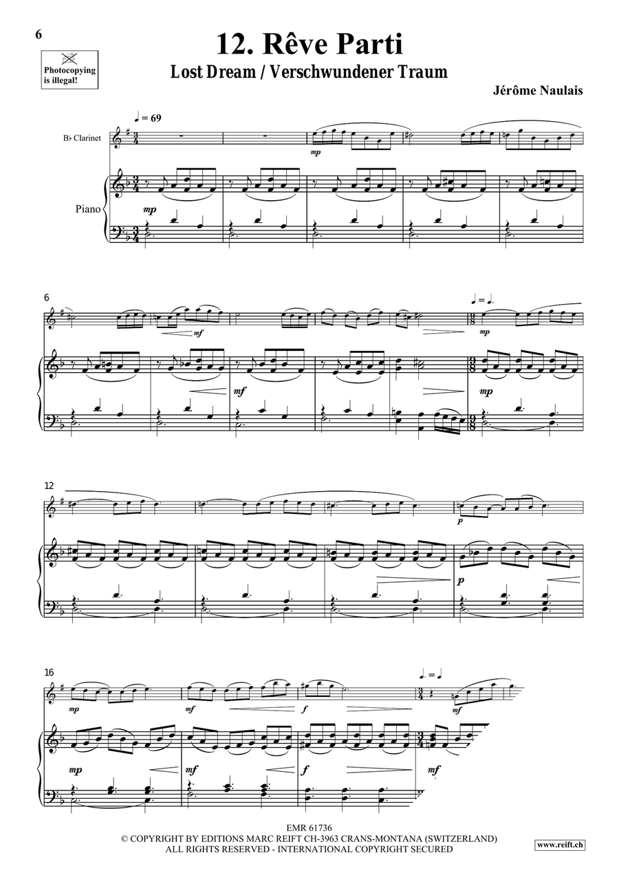 40 Solos for Fun Volume 2 Clarinet Solo scores gallery preview page 6