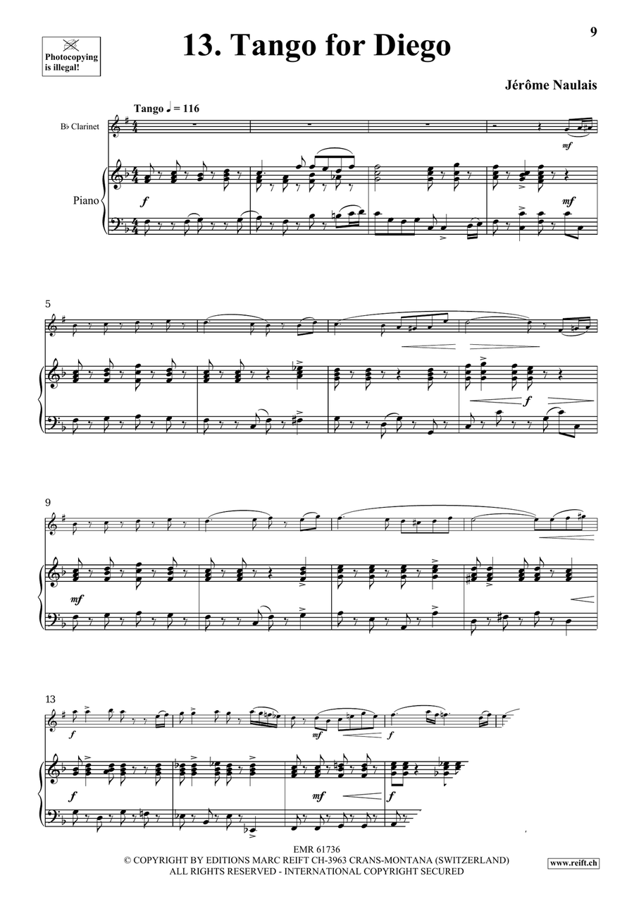 40 Solos for Fun Volume 2 Clarinet Solo scores gallery preview page 7
