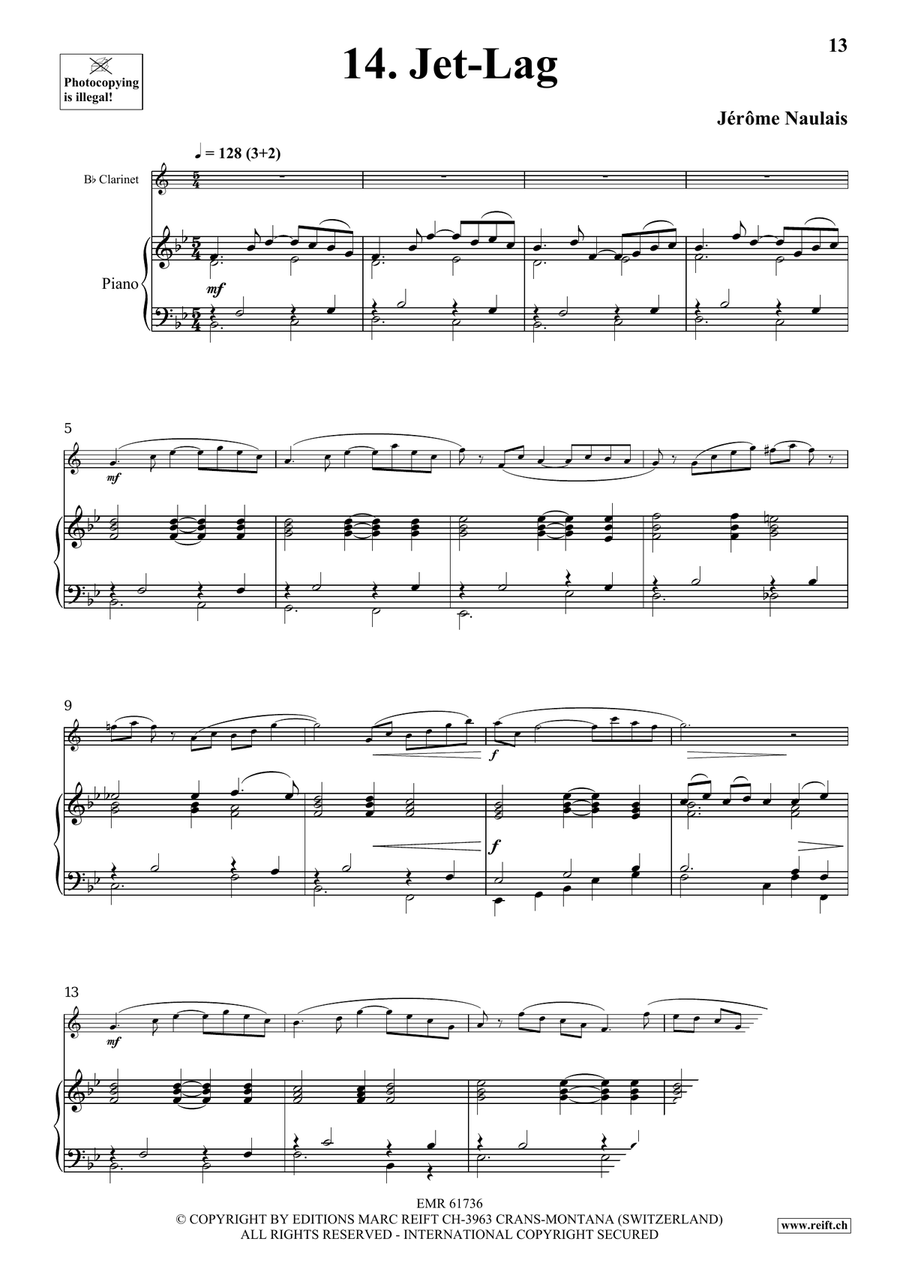 40 Solos for Fun Volume 2 Clarinet Solo scores gallery preview page 8