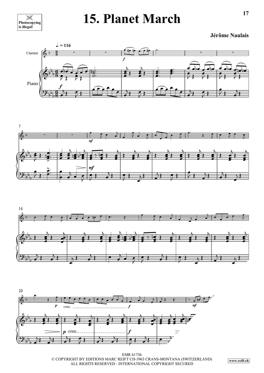 40 Solos for Fun Volume 2 Clarinet Solo scores gallery preview page 9