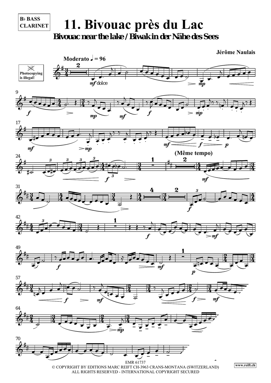 40 Solos for Fun Volume 2 Bass Clarinet scores gallery preview page 4