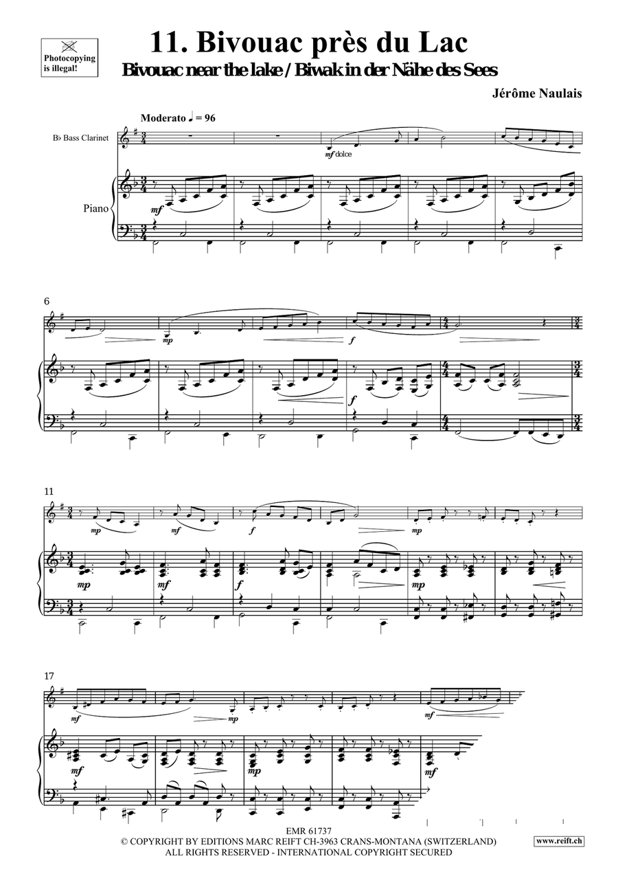 40 Solos for Fun Volume 2 Bass Clarinet scores gallery preview page 5