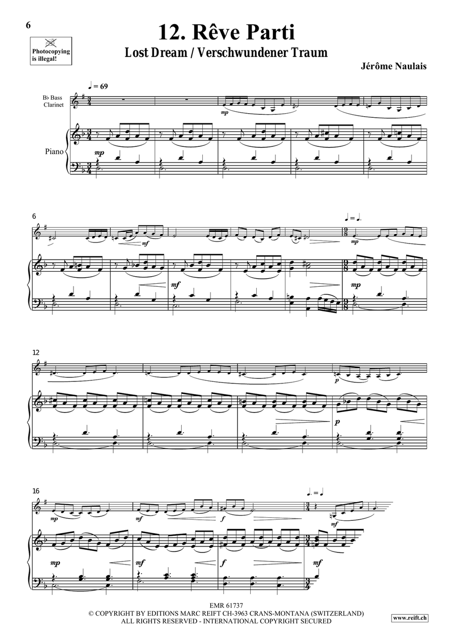 40 Solos for Fun Volume 2 Bass Clarinet scores gallery preview page 6
