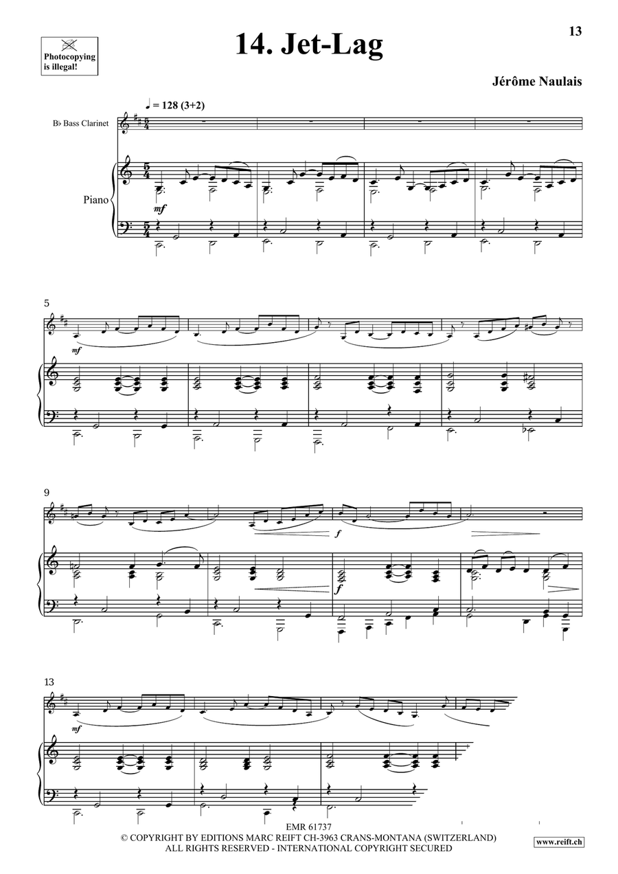 40 Solos for Fun Volume 2 Bass Clarinet scores gallery preview page 8