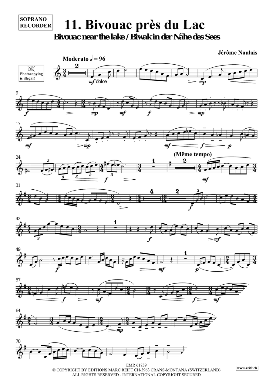 40 Solos for Fun Volume 2 Soprano Recorder scores gallery preview page 4