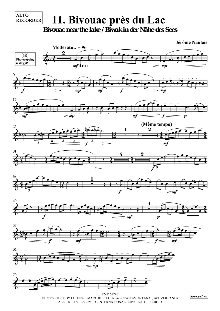 40 Solos for Fun Volume 2 Alto Recorder scores gallery preview page 4