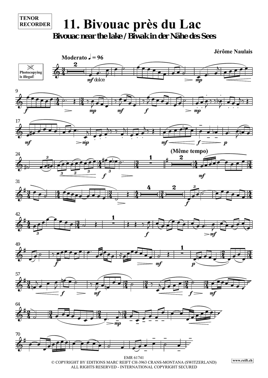 40 Solos for Fun Volume 2 Tenor Recorder scores gallery preview page 4