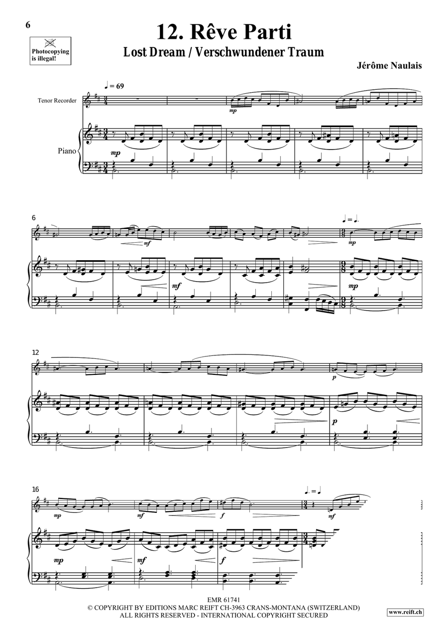 40 Solos for Fun Volume 2 Tenor Recorder scores gallery preview page 6