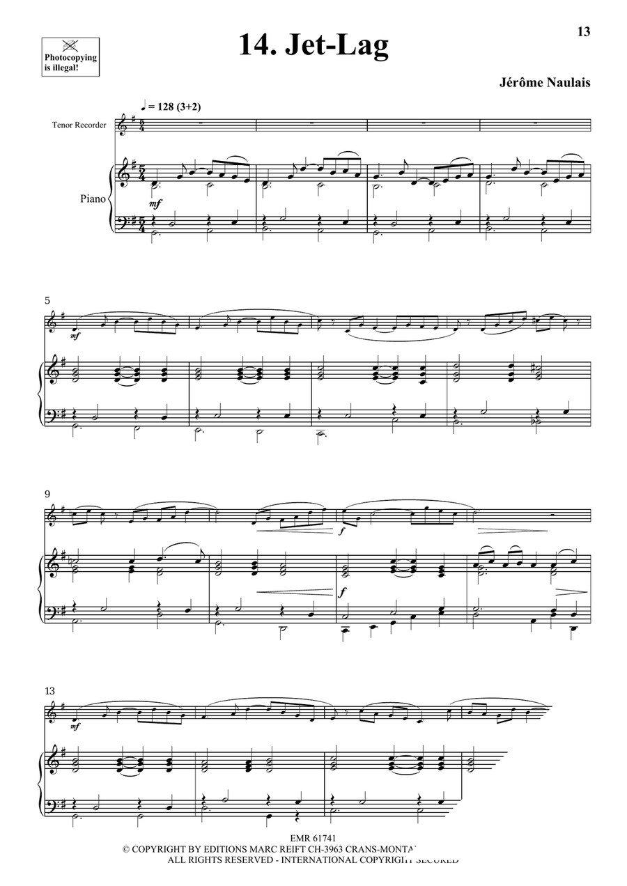 40 Solos for Fun Volume 2 Tenor Recorder scores gallery preview page 8