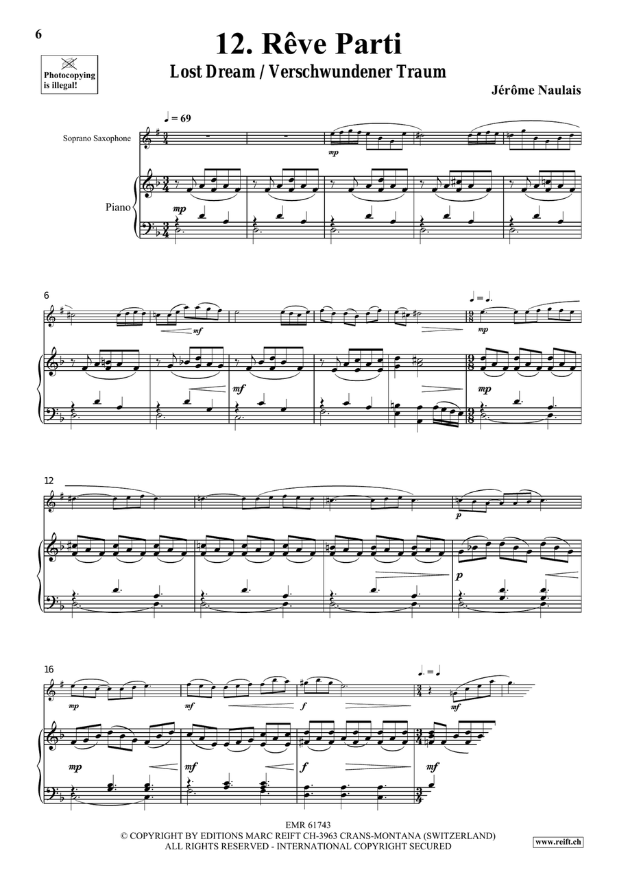 40 Solos for Fun Volume 2 Soprano Saxophone scores gallery preview page 6