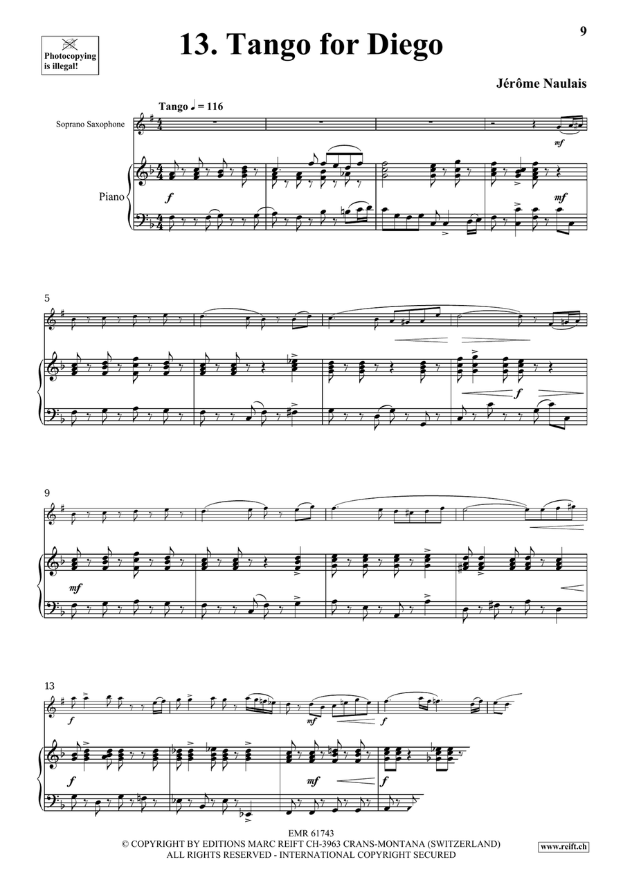 40 Solos for Fun Volume 2 Soprano Saxophone scores gallery preview page 7