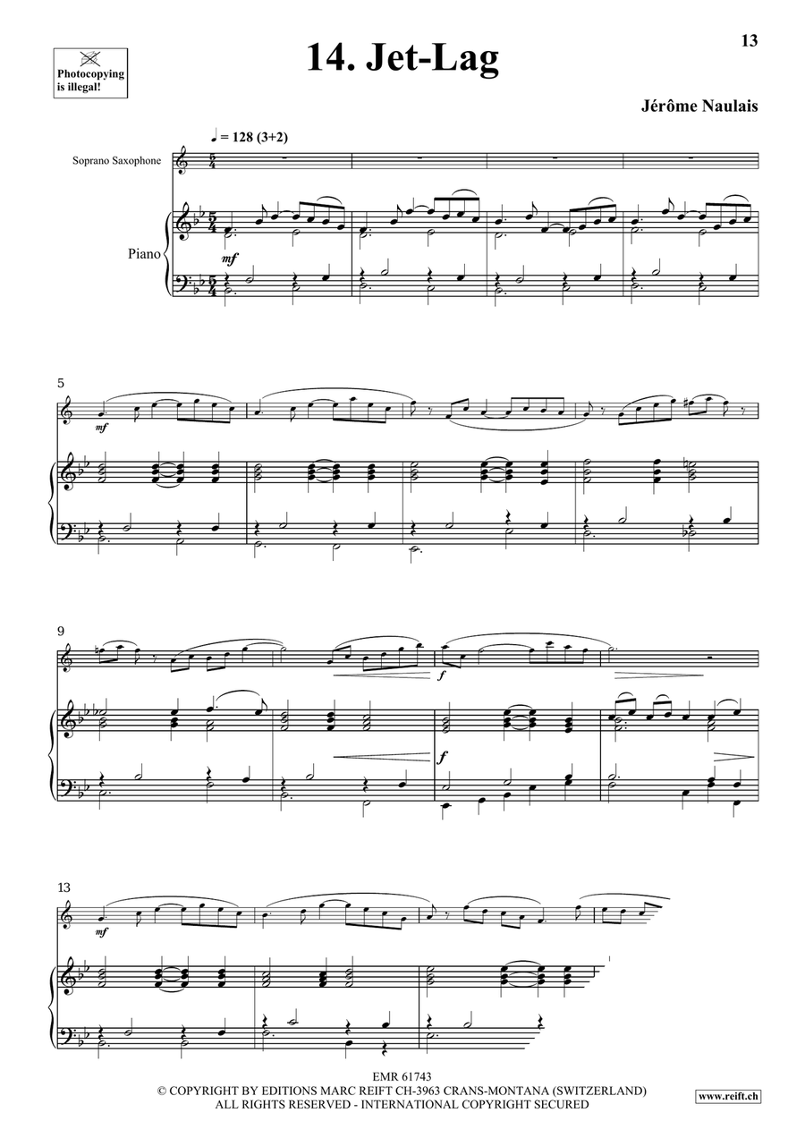 40 Solos for Fun Volume 2 Soprano Saxophone scores gallery preview page 8