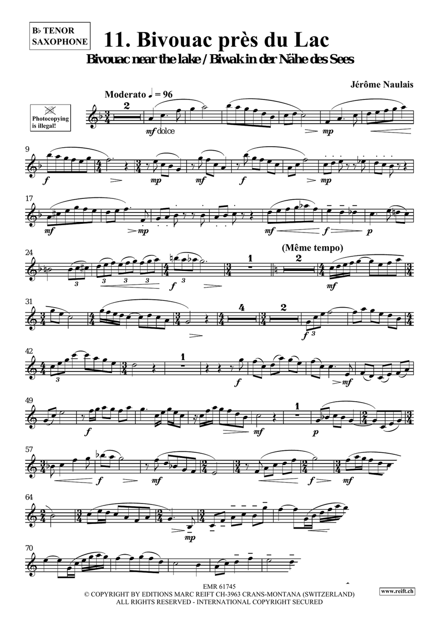 40 Solos for Fun Volume 2 Tenor Saxophone scores gallery preview page 4