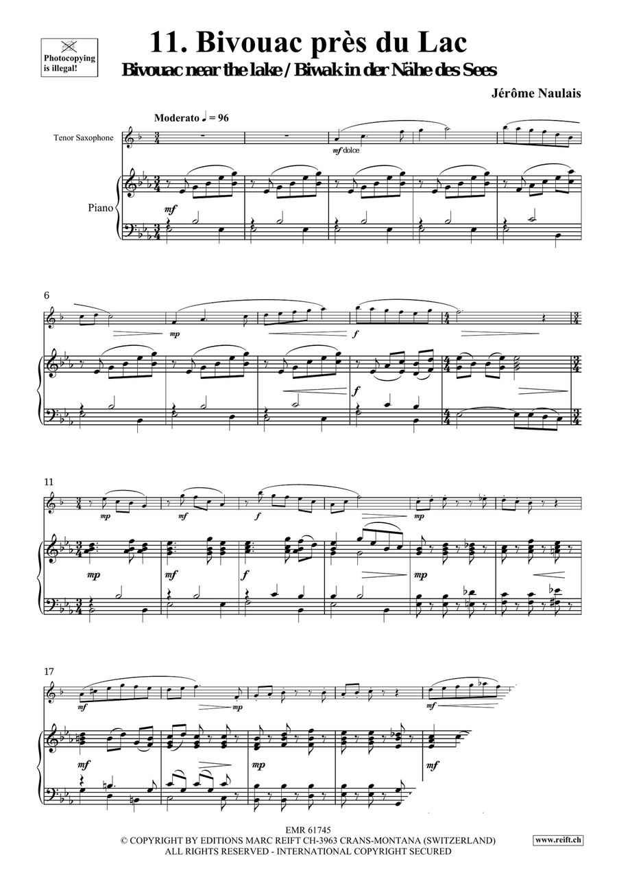 40 Solos for Fun Volume 2 Tenor Saxophone scores gallery preview page 5