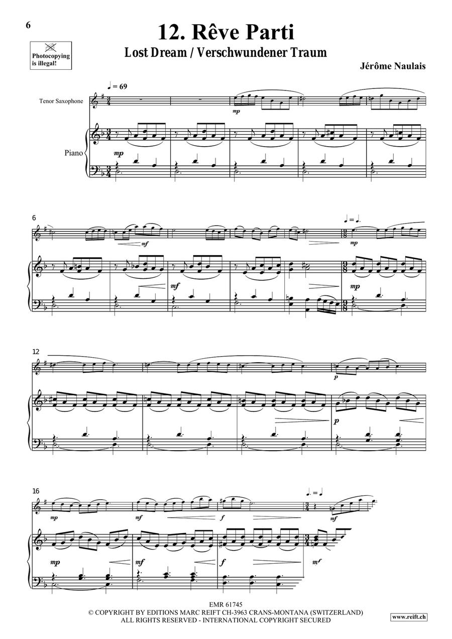 40 Solos for Fun Volume 2 Tenor Saxophone scores gallery preview page 6