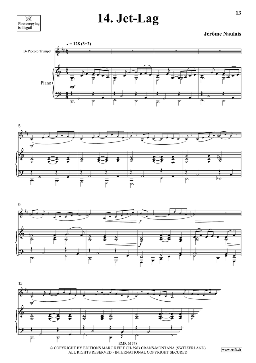 40 Solos for Fun Volume 2 Piccolo Trumpet scores gallery preview page 8