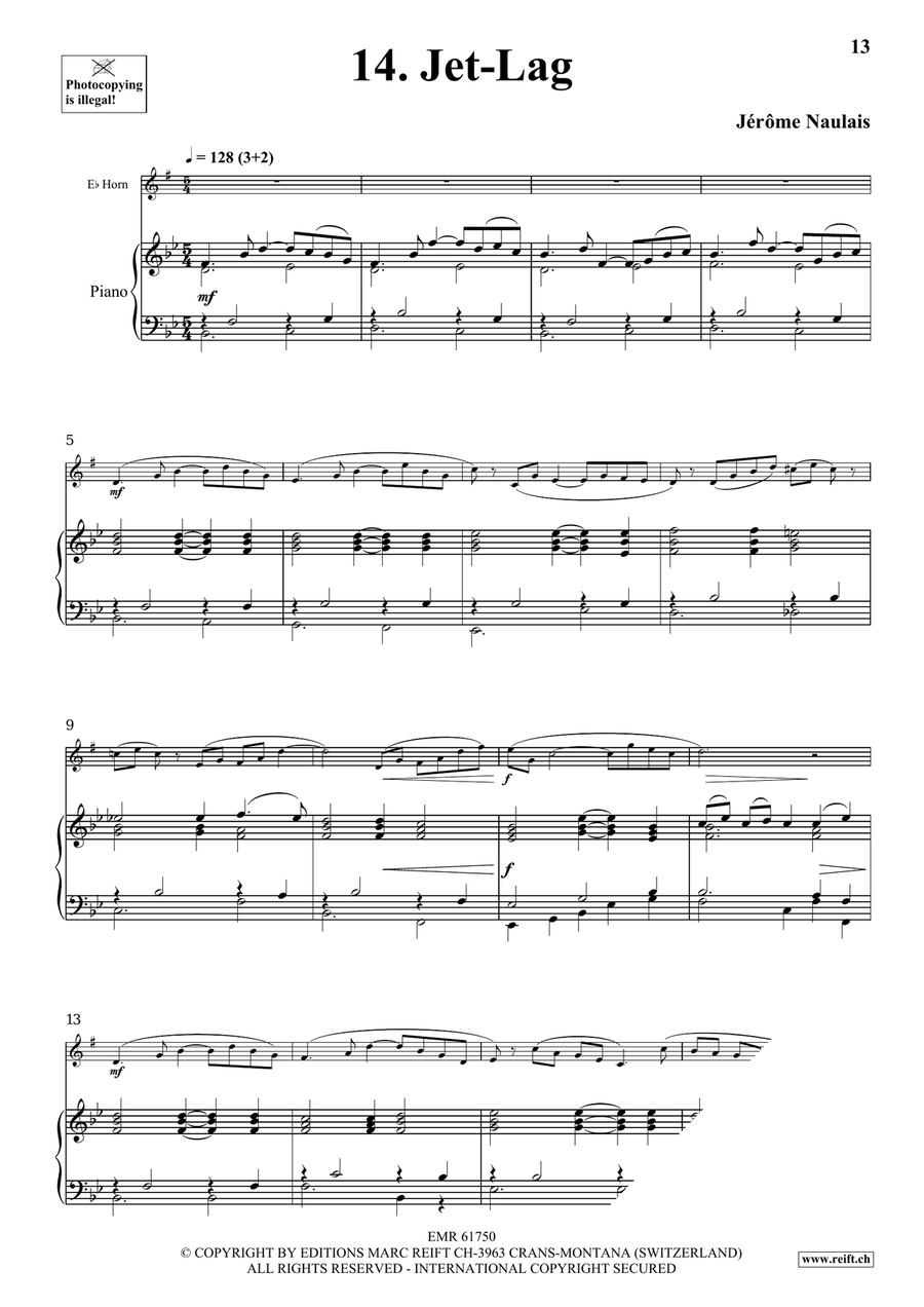 40 Solos for Fun Volume 2 Horn scores gallery preview page 7