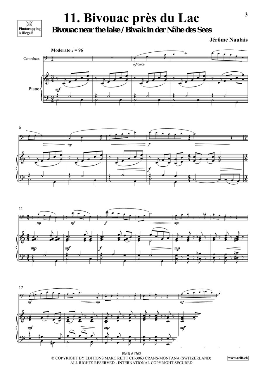 40 Solos for Fun Volume 2 Double Bass scores gallery preview page 5