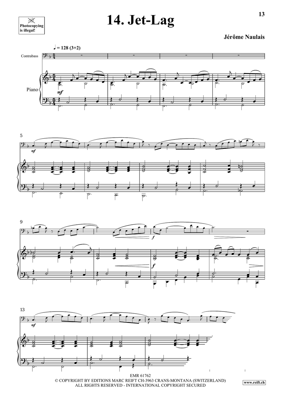 40 Solos for Fun Volume 2 Double Bass scores gallery preview page 8