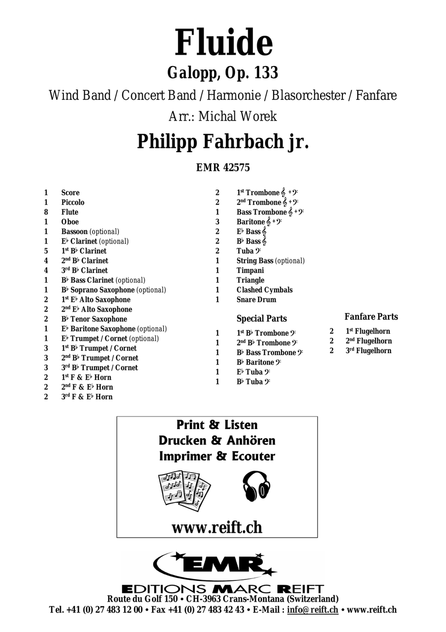 Fluide Fluide Concert Band scores gallery preview page 2