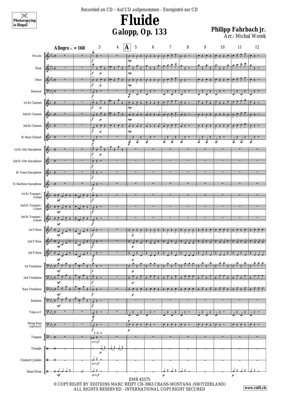 Fluide Fluide Concert Band scores gallery preview page 4