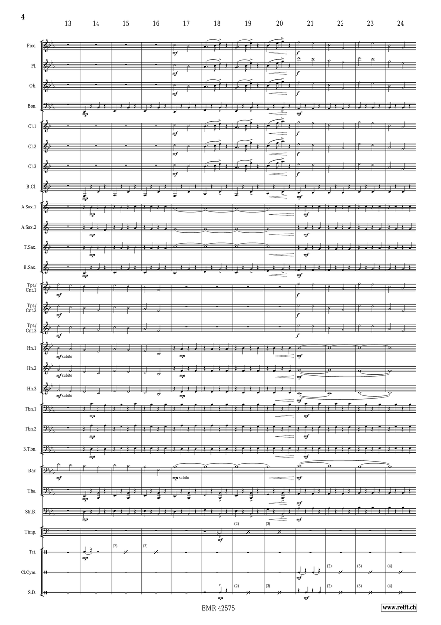 Fluide Fluide Concert Band scores gallery preview page 5
