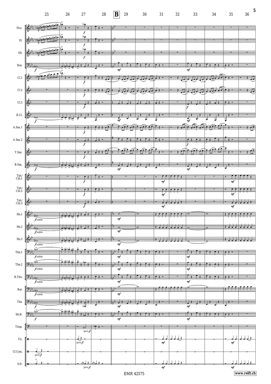 Fluide Fluide Concert Band scores gallery preview page 6