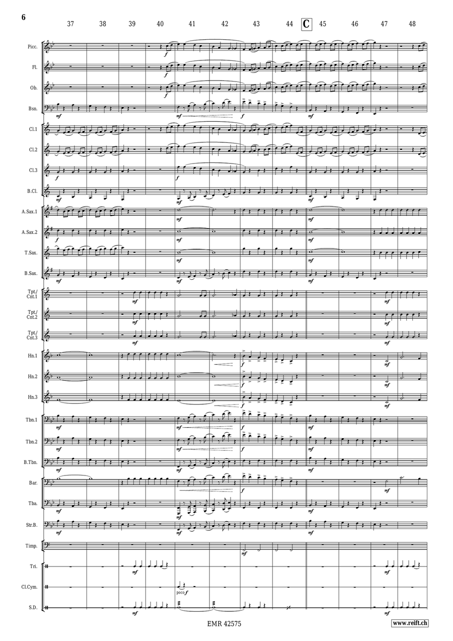 Fluide Fluide Concert Band scores gallery preview page 7