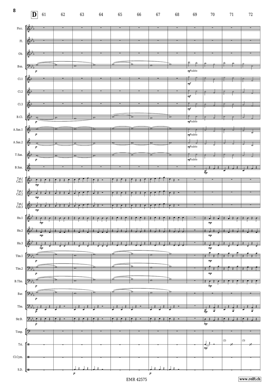 Fluide Fluide Concert Band scores gallery preview page 9