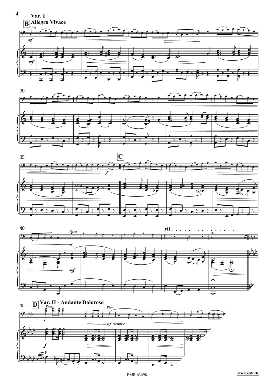 Irish Variations Irish Variations Piano Accompaniment scores gallery preview page 6