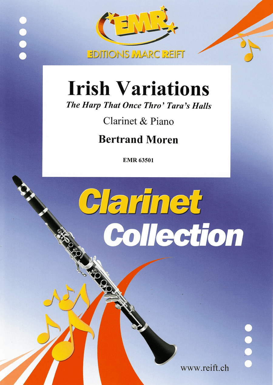 Irish Variations Irish Variations Clarinet Solo scores gallery preview page 1