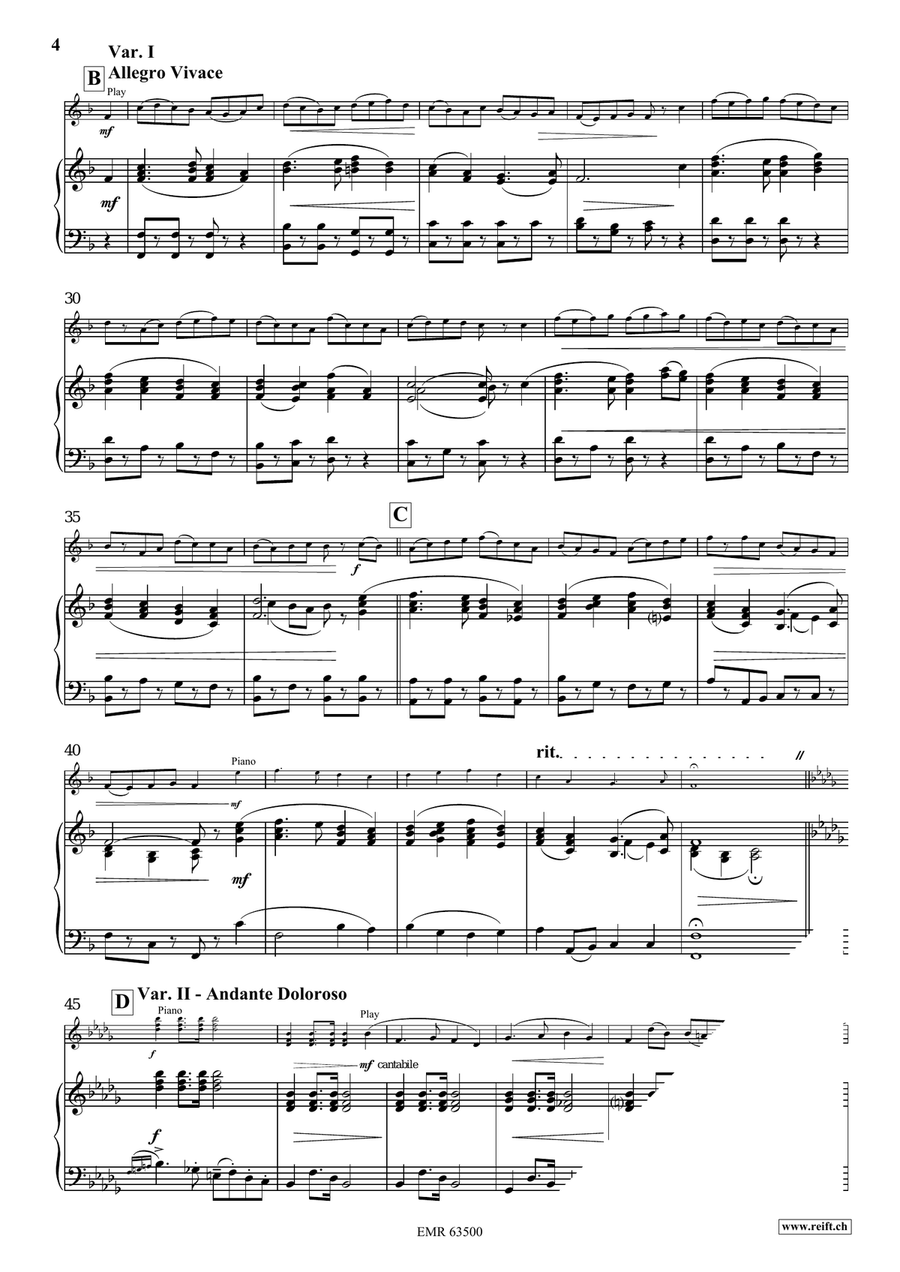 Irish Variations Irish Variations Piano Accompaniment scores gallery preview page 6