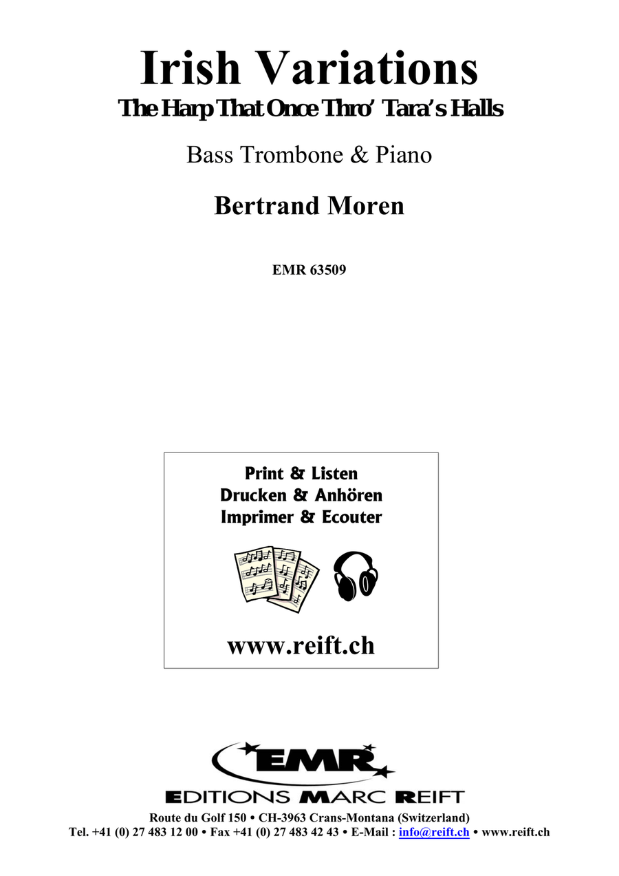 Irish Variations Irish Variations Bass Trombone scores gallery preview page 2