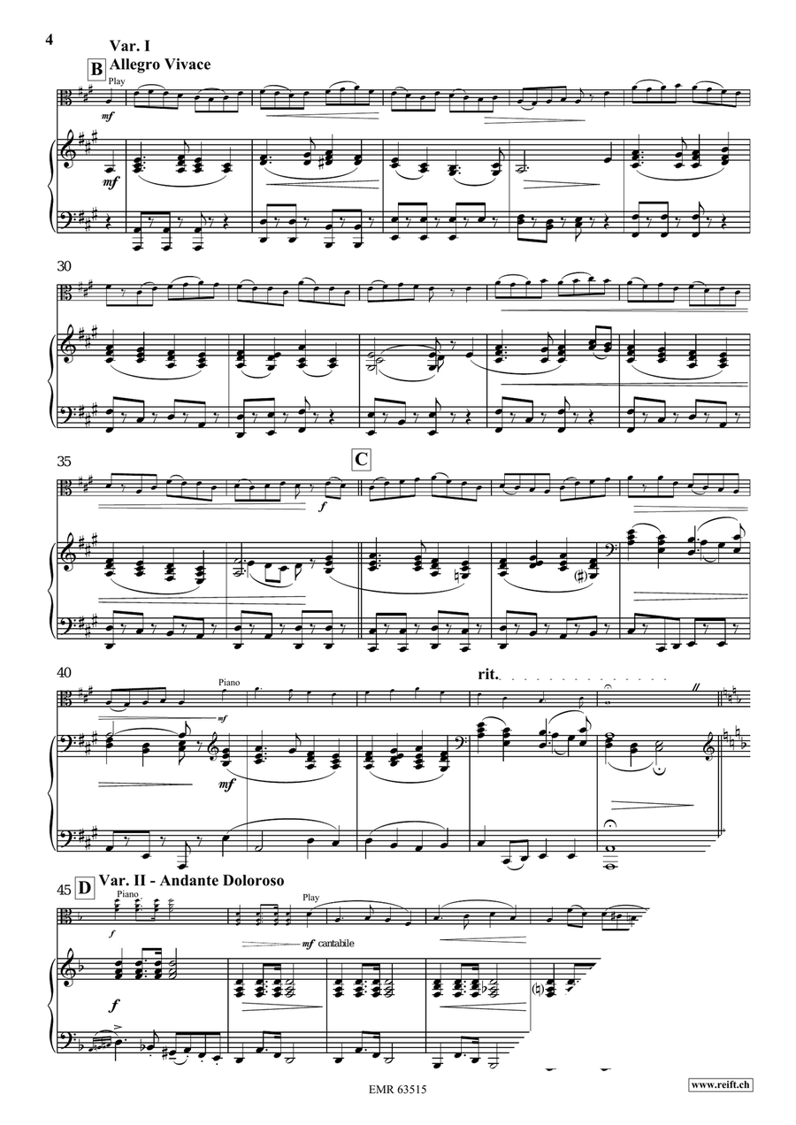 Irish Variations Irish Variations Piano Accompaniment scores gallery preview page 6