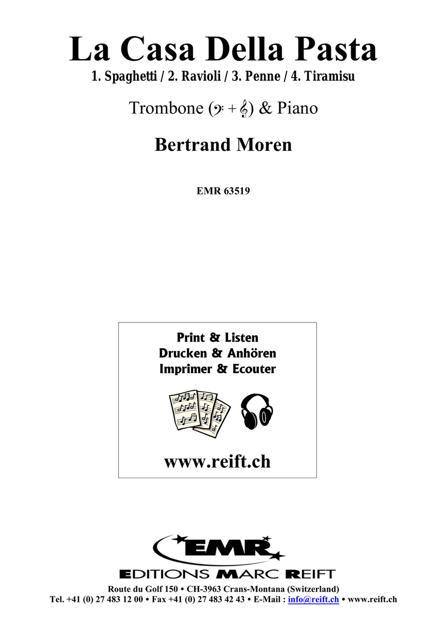 La Casa Della Pasta La Casa Della Pasta Piano Accompaniment scores gallery preview page 2