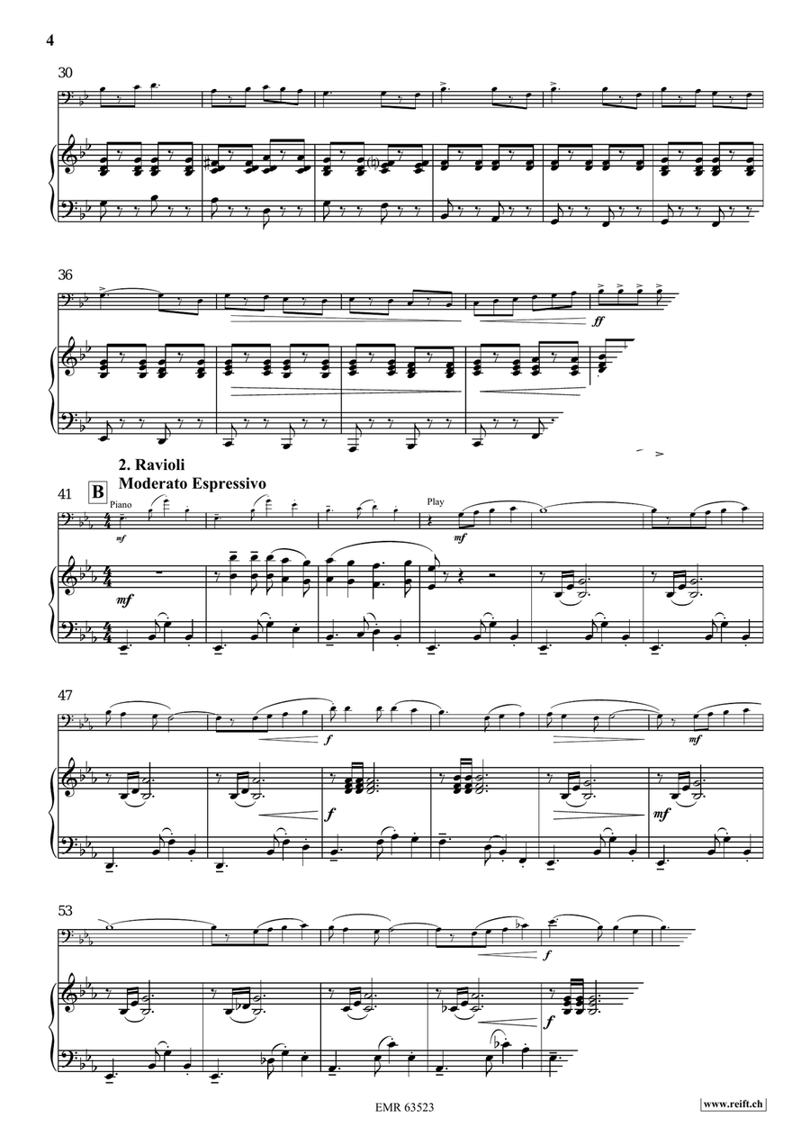 La Casa Della Pasta La Casa Della Pasta Piano Accompaniment scores gallery preview page 6