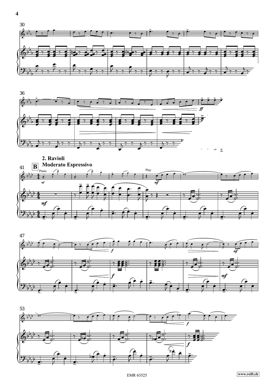 La Casa Della Pasta La Casa Della Pasta Piano Accompaniment scores gallery preview page 5