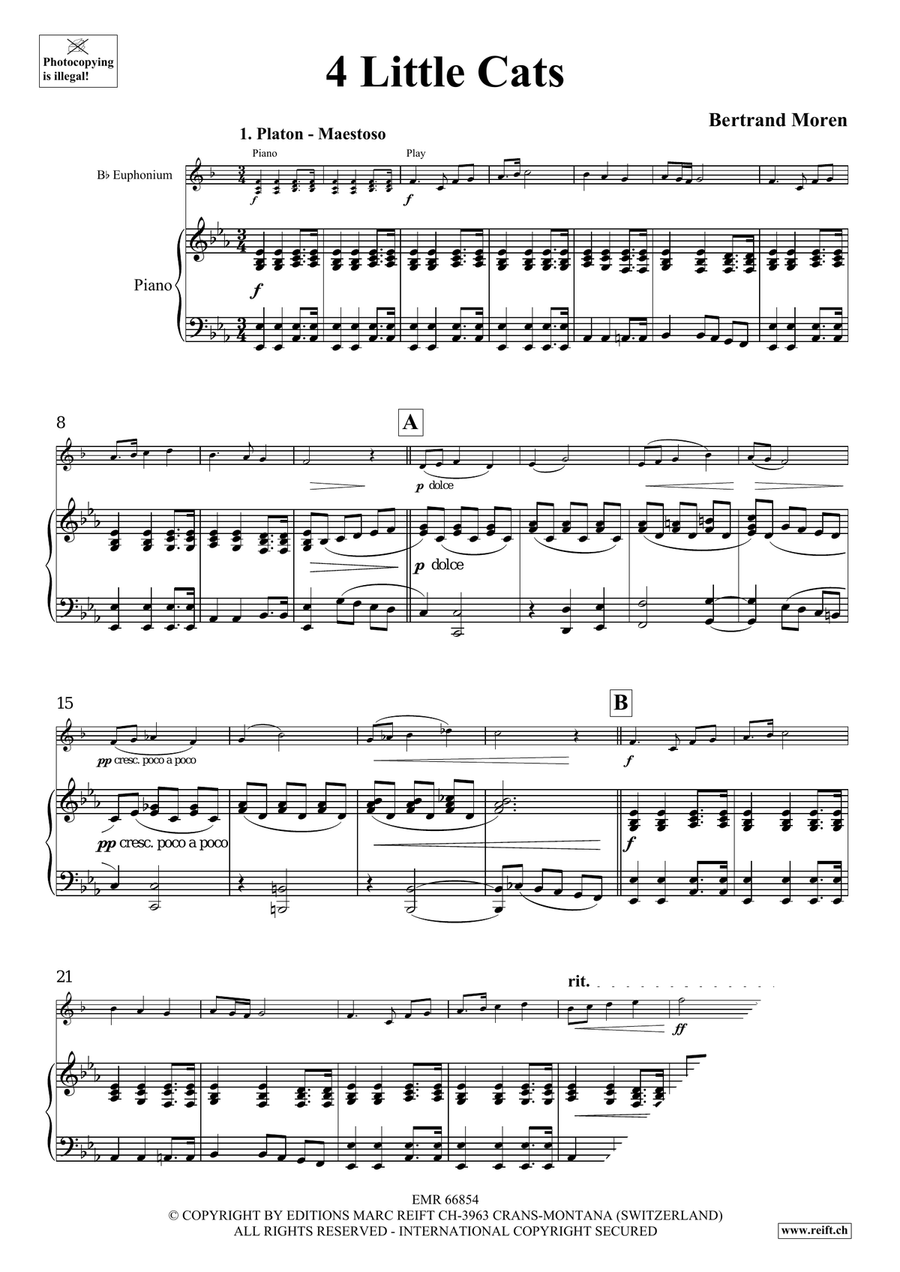 4 Little Cats 4 Little Cats Euphonium scores gallery preview page 5